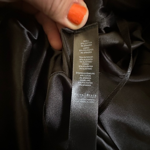 White House Black Market Floral Sleeveless Dress - Black and Pink - Picture 7 of 9